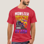 Camiseta Kids Monster Trucks Are My Jam 9th Birthday Monste<br><div class="desc">Kids Monster Trucks Are My Jam 9th Birthday Monster Truck Party  .</div>