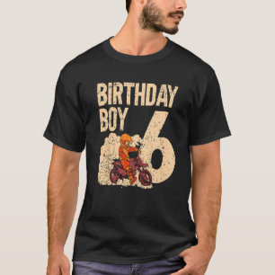 Camiseta Kids Motocross 6ª fiesta de cumpleaños Mx 6 años D