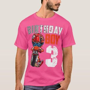 Camiseta Kids Motocross MX 3Gift Bike Dirt Bi de 3 años