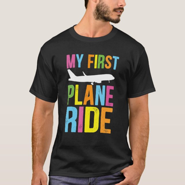 Camiseta Kids My First Plane Ride My First Plane Ride Kids  (Anverso)