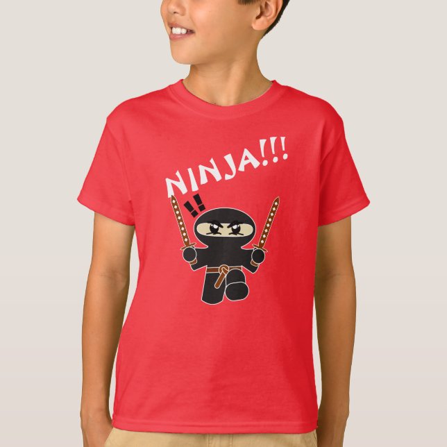 Camiseta Kids Ninja T-Shirt (Anverso)