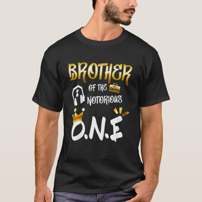 Camiseta Kids Old School  Hip Hop Brother Of The Notorious  (Anverso)