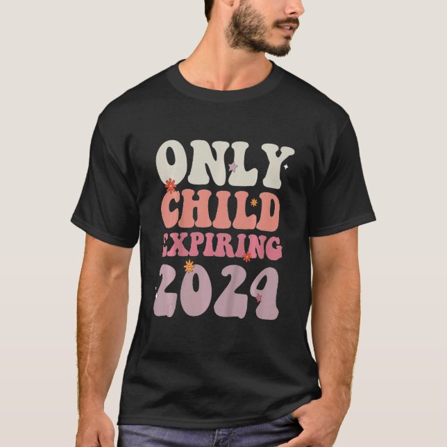 Camiseta Kids Only child expiring 2024 Boys Girls Big Bro S (Anverso)