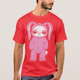 Camiseta Kids Panda Bunny Costume Día de Pascua Buey