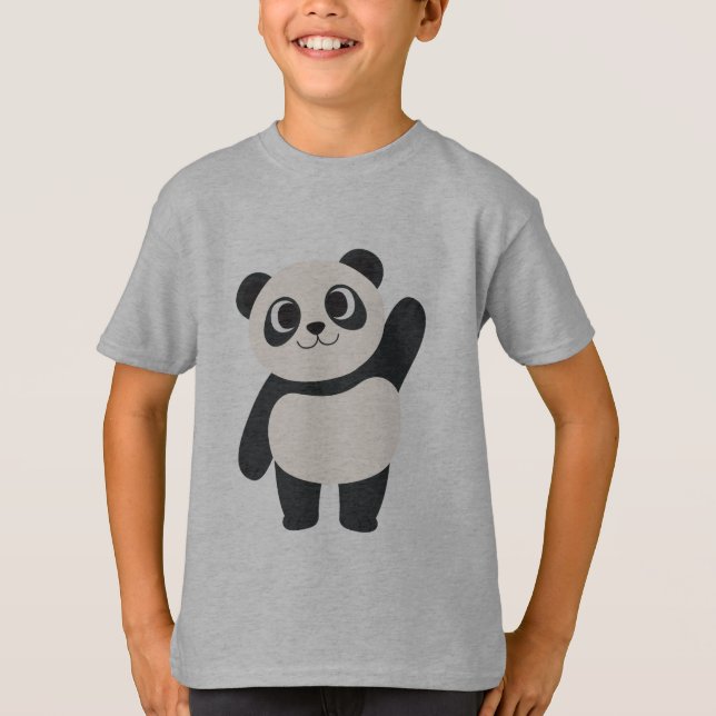 Camiseta Kids Panda T-Shirt (Anverso)