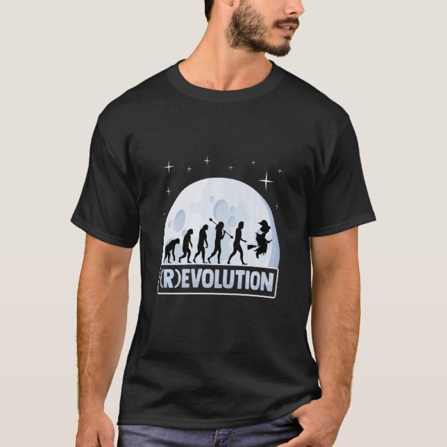 Camiseta Kids R EVOLUTION Spooky Primates Led By A Witch Co (Anverso)