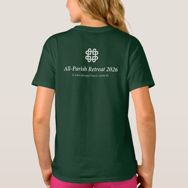 Camiseta Kids Retreat (Reverso)