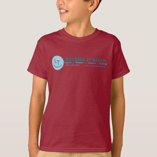 Camiseta Kid's RLTR(jumping horse) shirt (Anverso)