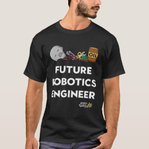 Camiseta Kids Robot Future Robotics Engineer