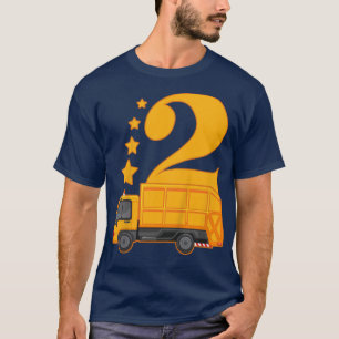 Camiseta Kids Rubbish Truck Boys Rubbish Man Years Children