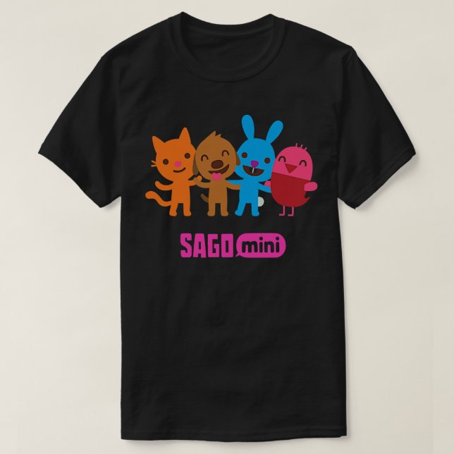 Camiseta Kids Sago Mini Friends  (Diseño del anverso)