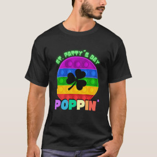 Camiseta Kids Saint Patricks Day Pop It Fidget Toy Leprech
