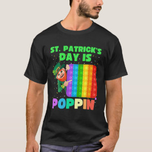 Camiseta Kids Saint Patricks Day Pop It Fidget Toy Leprecha