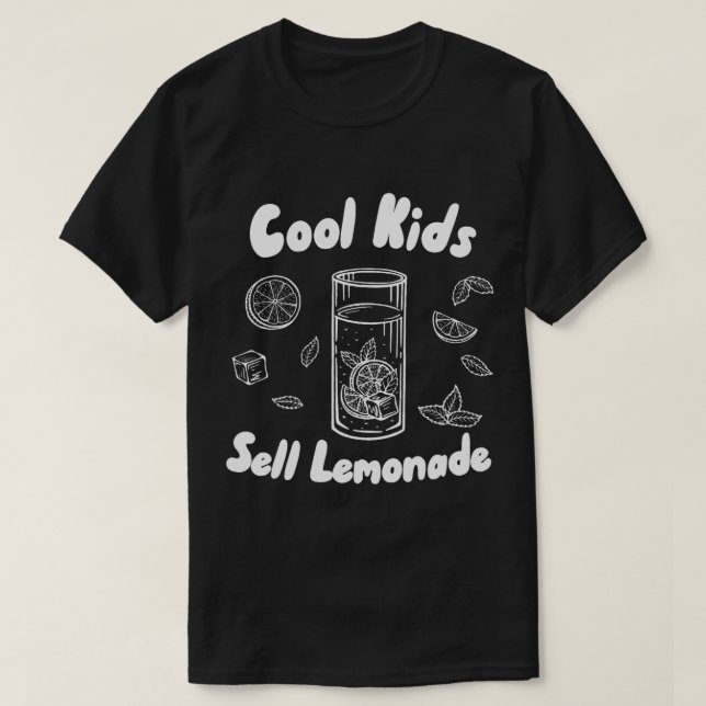 Camiseta Kids Sell Lemonade Lemon Stand 1 (Diseño del anverso)