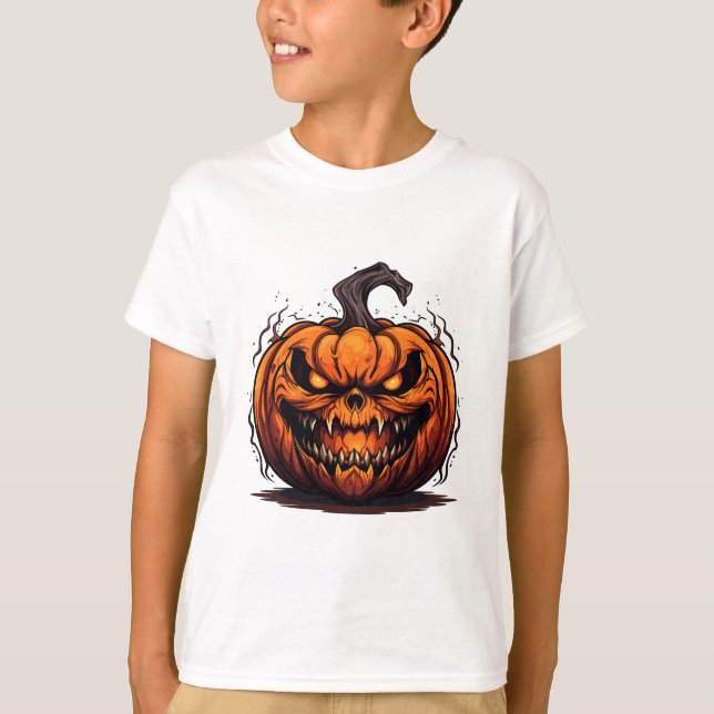 Camiseta Kids Shirt-Halloween (Anverso)