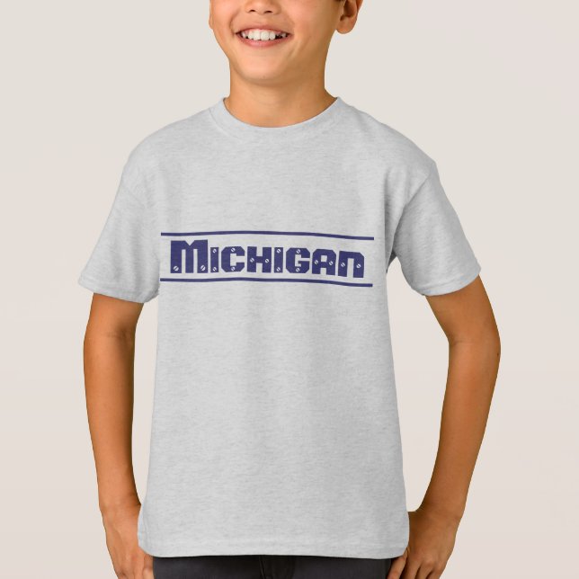 Camiseta Kids Shirt-Michigan (Anverso)