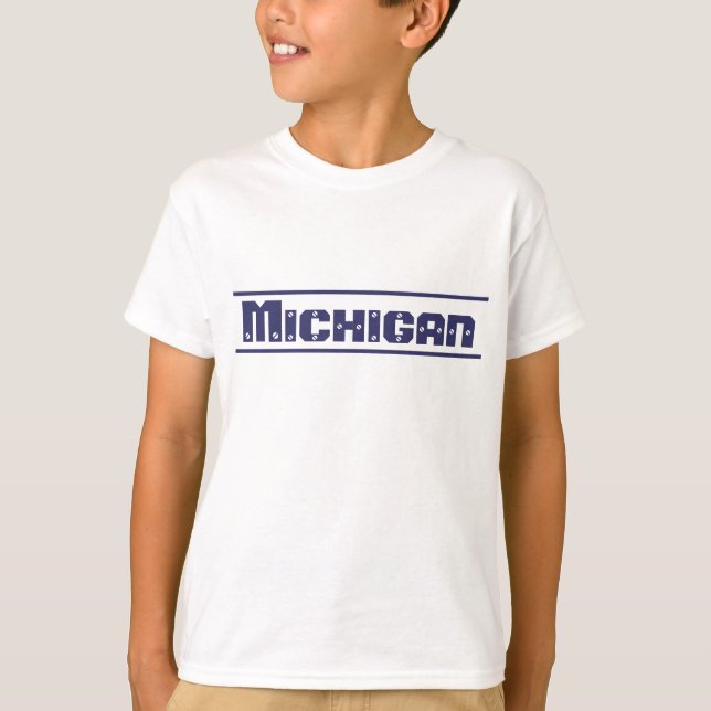 Camiseta Kids Shirt-Michigan (Anverso)