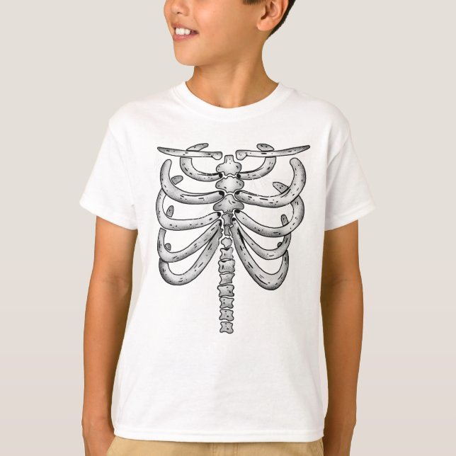 Camiseta Kids Skeleton Halloween (Front) T-Shirt (Anverso)