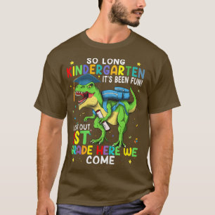 Camiseta Kids So Long Kindergarten Graduation Boys Class 22