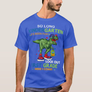 Camiseta Kids So Long Kindergarten Graduation Class 2022 Di