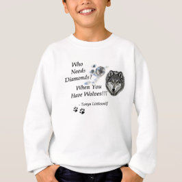 Camiseta Kids Sweatshirt - Wolf Mountain Sanctuary