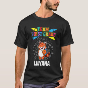 Camiseta Kids Team First Grade  Lilyana  Personalized