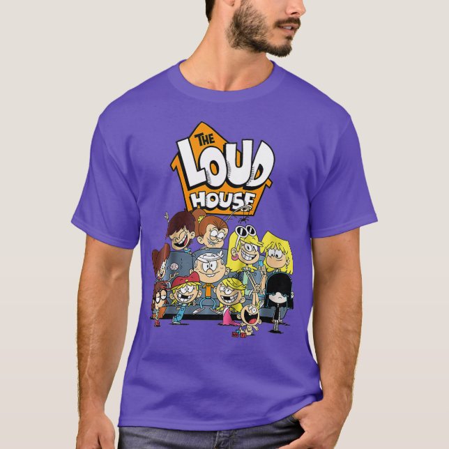 Camiseta Kids The Loud House Loud Siblings on Couch (Anverso)