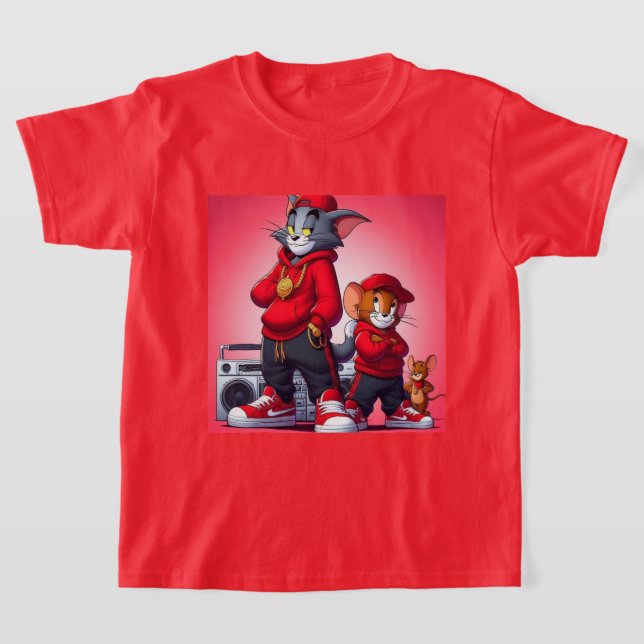 Camiseta Kids tom y Jerry T-Shirt (Distribución)