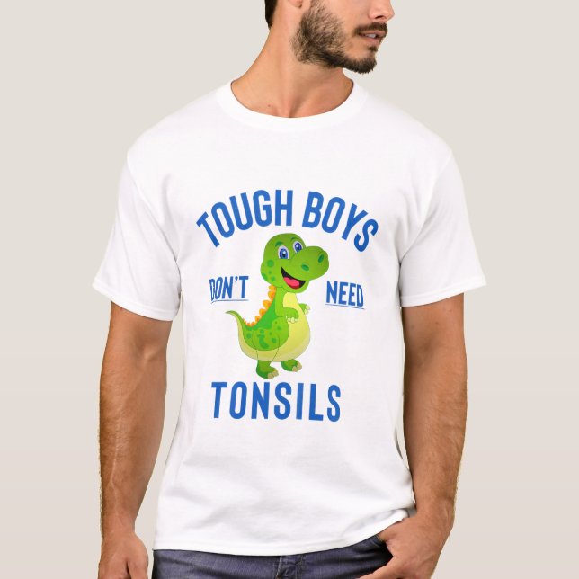 Camiseta Kids Tonsils Out Gift Para Niños - Tonsillectomía  (Anverso)