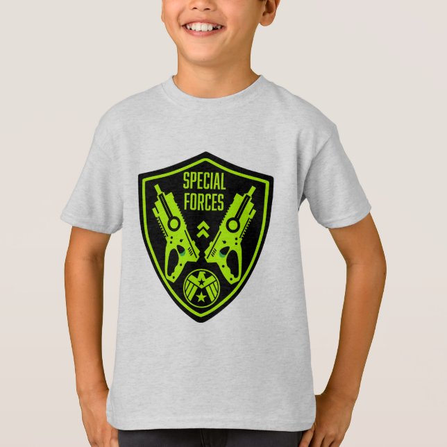 Camiseta Kids Toy Dart Gun Battle (Anverso)
