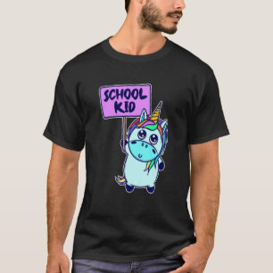 Camiseta Kids Trendy Statement School Class Students Learni