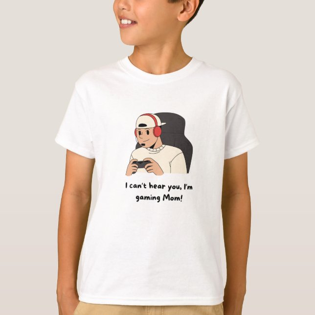 Camiseta Kids Video Gaming (Anverso)