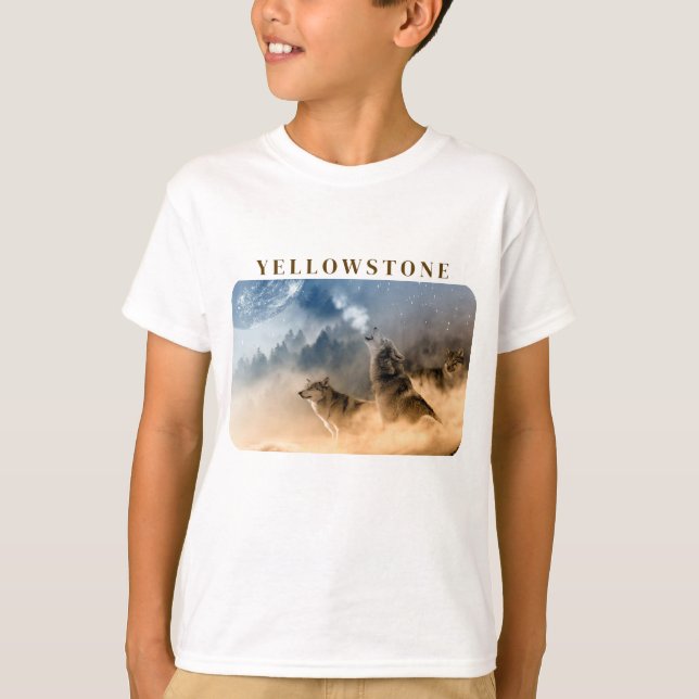 Camiseta Kids Yellowstone (Anverso)