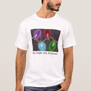 Camiseta KidsArt para CHOC - Luces de Navidades brillantes
