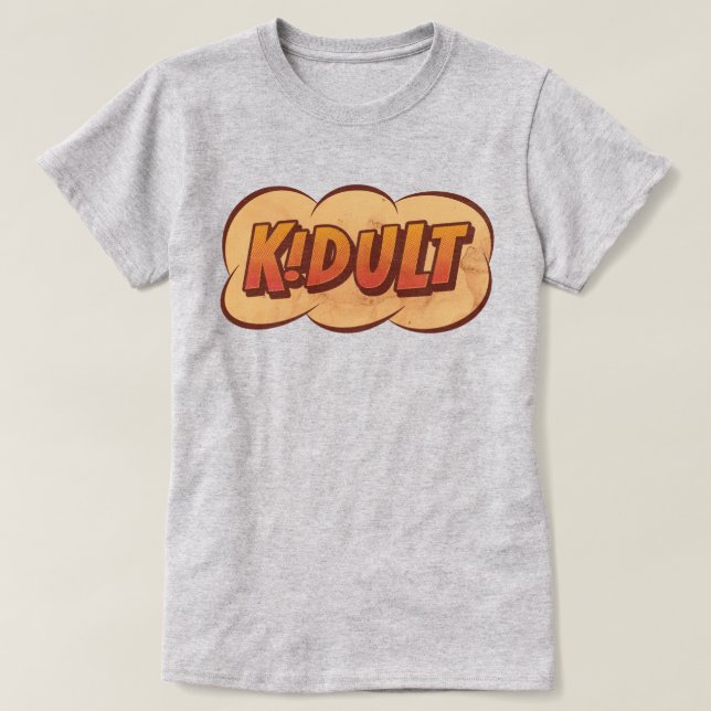 Camiseta KIDULT - Un adulto que es un niño de corazón - Per (Diseño del anverso)