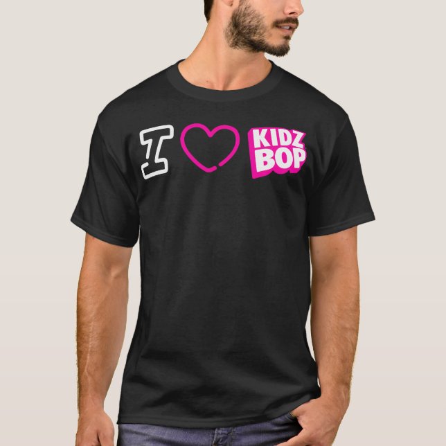 Camiseta Kidz Bop I Love Kidz Bop (Anverso)