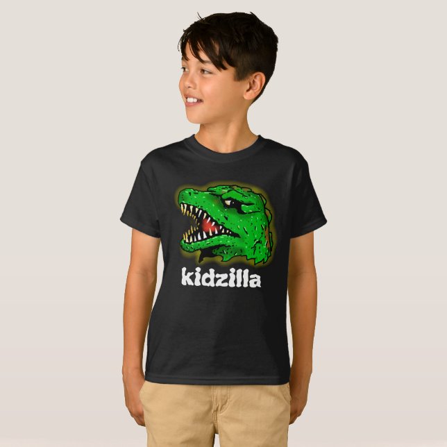 Camiseta KIDZILLA MONSTER por Jetpackcorps (Anverso completo)