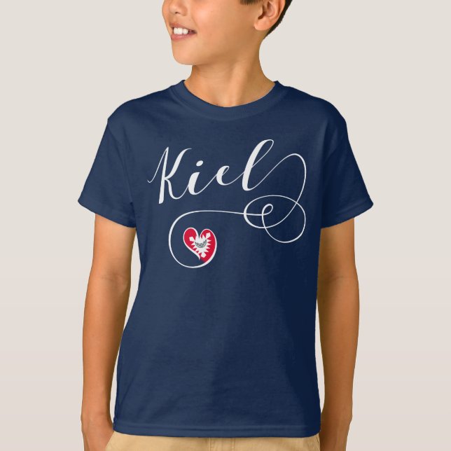 Camiseta Kiel Heart, Alemania (Anverso)