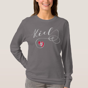 Camiseta Kiel Heart, Alemania, Schleswig-Holstein