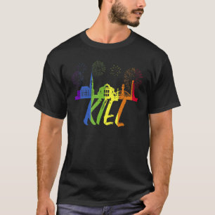Camiseta Kiel Pride Skyline Orgullo Desfile Kiel