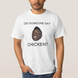 Camiseta Kieran tiene gusto del pollo
