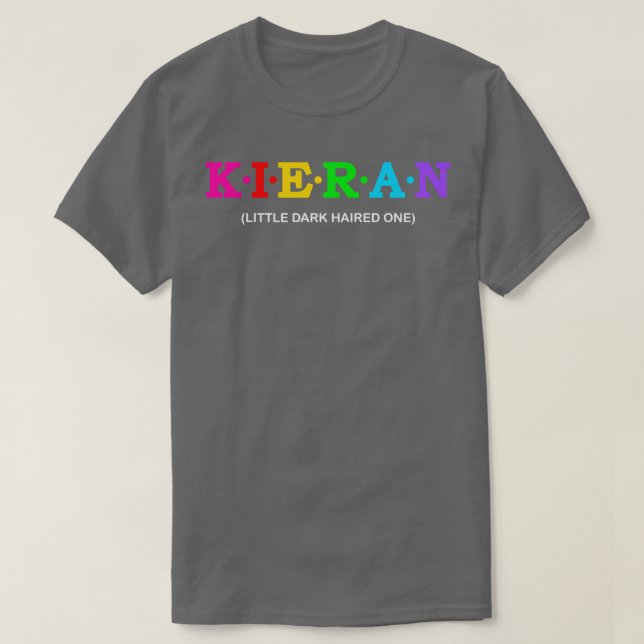 Camiseta Kieran Un Pequeño Oscuro (Diseño del anverso)