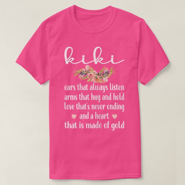Camiseta Kiki Gra, la mejor abuela de Kiki (Diseño del anverso)