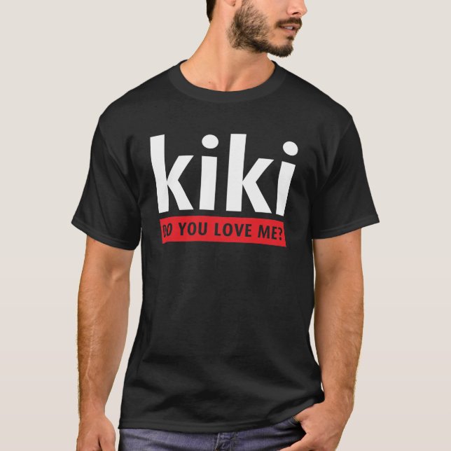 Camiseta KiKi, ¿me amas? (Anverso)