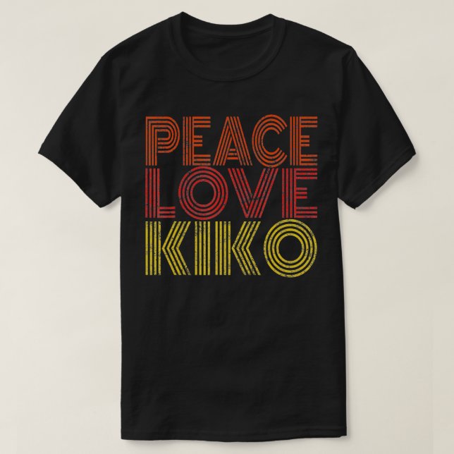 Camiseta Kiko Cabras con texto angustiado (Diseño del anverso)
