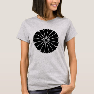 Camiseta Kiku Chrysanthemum Mon Oriental