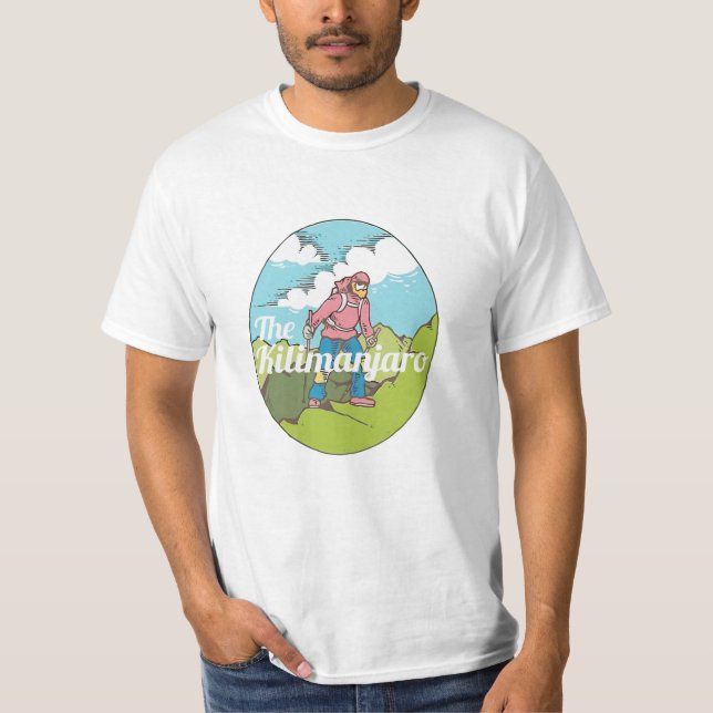 Camiseta Kilimanjaro (Anverso)