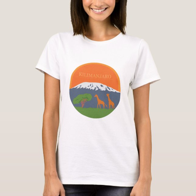 Camiseta Kilimanjaro (Anverso)