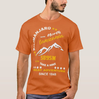Camiseta Kilimanjaro de montaña