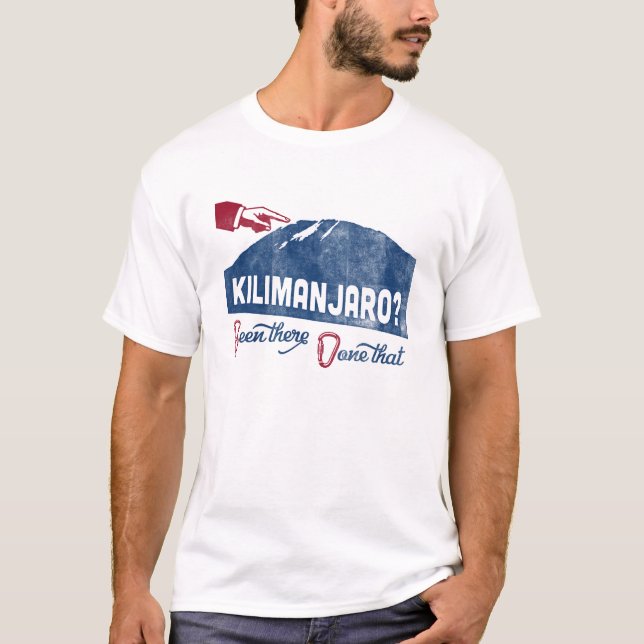 Camiseta Kilimanjaro Montaña Tee (Anverso)